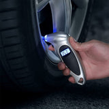 Digital Tire Pressure Gauge 150 PSI with Backlit LCD and Non-Slip Grip Car Accessories - Battery Operated_9