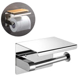 Wall Mounted Stainless Toilet Tissue Roll and Phone Holder_3