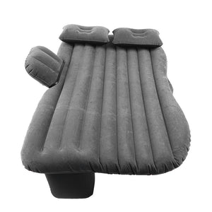 Inflatable Car Back Seat Portable Air Mattress Camping Bed_0