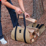 Portable Firewood Log Carrier Tote Bag Fireplace Wood Holder_4