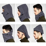 Fleece Neck Warmer Outdoor Hiking Unisex Protective Scarf_2