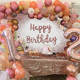 Party Gold Floral Photography Studio Birthday Backdrop_3
