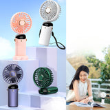 Portable Digital Display Foldable Aromatherapy Fan - USB Rechargeable_10