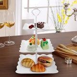 2 Pcs 3 Layer Dessert Cake Stand Detachable Dessert Display Stand_11