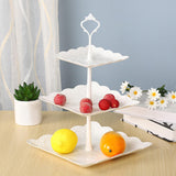 2 Pcs 3 Layer Dessert Cake Stand Detachable Dessert Display Stand_7