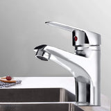 Modern Single Lever Bathroom Basin Sink Mixer Dual Hose Tap_9