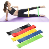 5PCS/Set Fitness Latex Resistance Bands Exercise Training_1