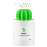 Mini Cool Mist Cactus Humidifier for Home and Office USB Plugged-In_0