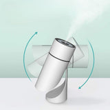 Cool Mist Mini Humidifier with Adjustable Angel 7 Color LED & Auto-Shut-off USB Plugged-In_9