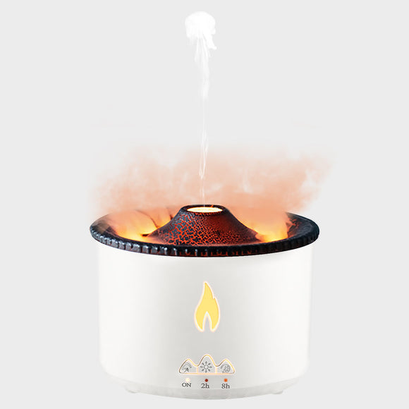 Volcanic Flame Designed Portable Aroma Diffuser-USB Plugged-in