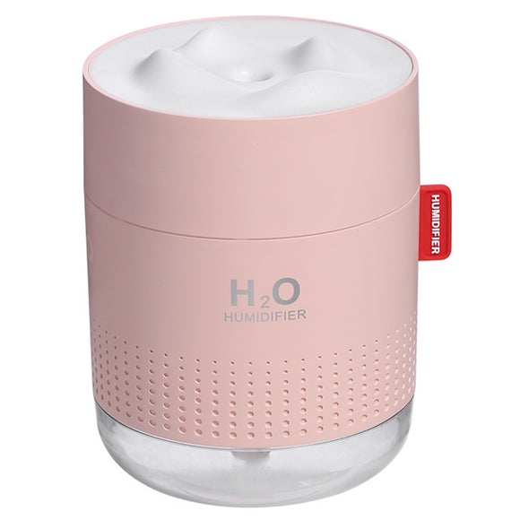 500ml Mini Cool Mist Humidifier Auto Shut-Off 2 Mist Modes - USB Plugged-in_0