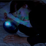 3-in-1 Galaxy Star Night Light Projector with White Noise- USB Powered