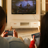 Wireless Handheld TV Gaming Console with Built-in Games- Battery Operated