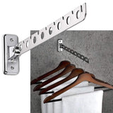 Wall Mounted Clothes Drying Rack Hook with Swivel Arm Used for Closet Organization_8