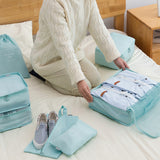 10 pcs/set Travel Cosmetic Compression Laundry Storage Bags_5