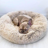 Long Plush Super Soft Pet Calming Bed
