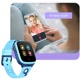 Kids Waterproof 4G Smart Watch with GPS Tracker and SOS Video Call
