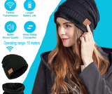 Wireless Bluetooth Music Beanie and Scarf Set Washable - USB Charging